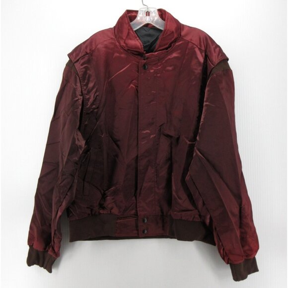 VINTAGE Tim McGraw Jacket XL Dancehall Doctors Tour Issued Satin Bomber - Picture 2 of 12